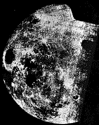 Erstes Foto von der Mondrückseite (Luna 3)